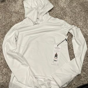 Alo soft hooded runner long sleeve